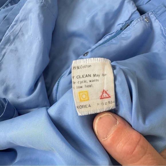 Vintage blue Sheplers western snap button zipper jacket. fits men’s M - Picture 7 of 7